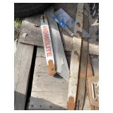 Variety of chain saw blade carriers, between 18" a