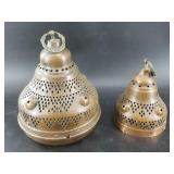 Beautiful antique copper Turkish Brazier Lantern w