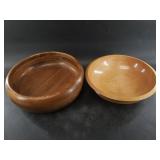 Variety of wood bowls