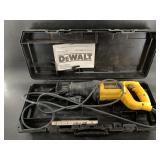 DeWalt jig saw in correct case and a folding surve