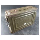 WWII era 30 cal. M1 ammo can with US Army ordinanc