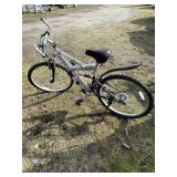 MGX model D50i  24speed mountain bike, dual suspen