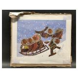 Signed print "Arctic Children"