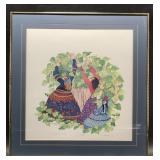 Barbara Lavallee signed and numbered print, "Salmo
