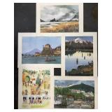 5 piece Alaska Federal Savings Collection art port
