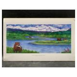 Kathy Sarns shrink wrapped print