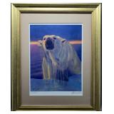 Fred Machetanz signed and numbered print titled "U