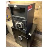 2 sentry safes, top dimentions are 20"x14"x14" in