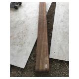 Red heart plank 69 1/4" x 6 1/4"  x 2"