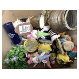 Box lot of figurines