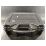 Hard sided foam lined pistol case