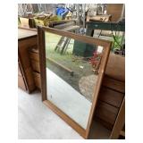 Vanity dresser with mirror,  53.5" long x 18" deep