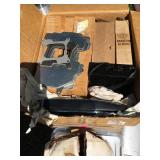 3 boxes full with varius items including rotors br