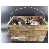 Mixed lot with vintage kitchen items, etc.