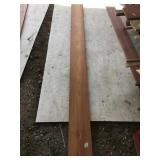 Beautiful teak plank  97 1/2" x 7" x 1"