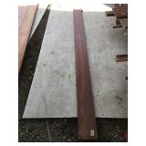 Beautiful purple heart plank, 89" x 7 1/2" x 1"