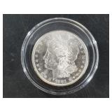 Morgan Silver dollar:  1881 S low mint state