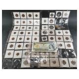 5 Assorted sheaths of Canadian currency
