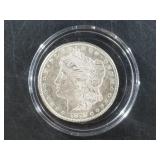 Morgan Silver dollar:  1878 S AU50 or better