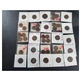 Collection of Canadian mostly cents as early as 19