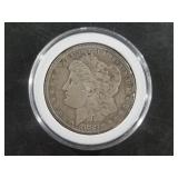 Morgan Silver dollar:  1882 S