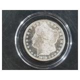 Morgan Silver dollar:  1879 S reverse of 79, low m