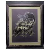 Signed and numbered print, by Dan Zaregca, 103/220