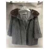 Marshall Fields and Co. vintage ladies coat with m