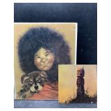 Pair of Alaskan prints