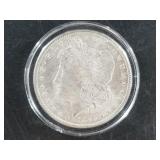 Morgan Silver dollar:  1885 O VF45 with light peac