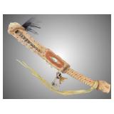 Michael Scott Tlingit war club made from ancient w