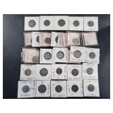 Mixed lot of Canadian nickels
