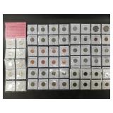 Assorted coin lot: buffalo nickels, Jefferson nick