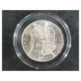 Morgan Silver dollar:  1882 S low mint state with