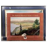 Pair of matted and shrink wrapped Alaskan Railroad