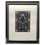 Numbered print, "Station of the Raven XII" : raven