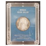 Morgan Silver dollar:  1921 S AU50 or better slabb