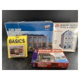 Collection of new in box model buildings