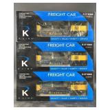 Three K Line new in box Alaskan model train cars