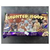 Sealed pack of Haunted Hoops NBA cards by Panini
