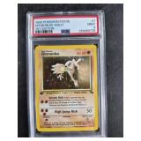 First edition PSA 9 Hitmonlee Pokï¿½mon card