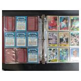 Binder of vintage baseball cards: Ken Griffey Jr.,