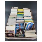 Large box lot of vintage baseball cards