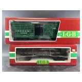 Pair of new in box LGB model train cars