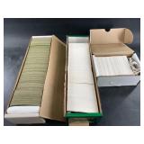 3 Boxes of assorted vintage MLB cards