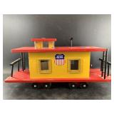 Well crafted wood miniature model train car