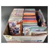 Large box lot of assorted vintage NFL cards: Barry