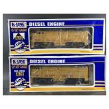 Pair of K Line electric train cars new in box