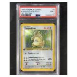 First edition holographic Kangaskhan PSA 9 Pokï¿½mon