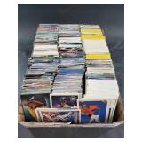 Large box lot of vintage baseball cards